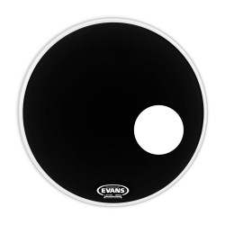Evans BD18RB EQ3 Resonant Black 18" Stortrommeskind