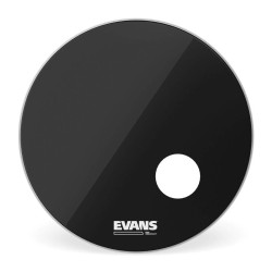 Evans BD22RB EQ3 Black 22" Stortrommeskind