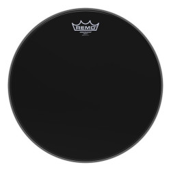 Remo ES-1022-00 Ebony Ambassador 22" Stortrommeskind m/hul