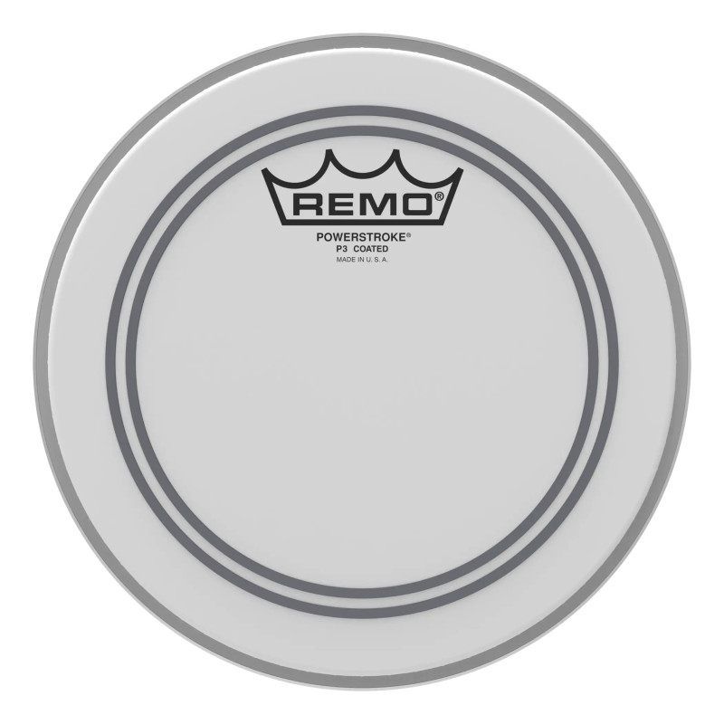 Remo 8" Powerstroke 3 Coated tamtrommeskind
