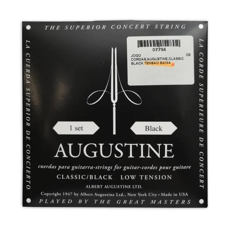 Augustine Classic/Black, low tension