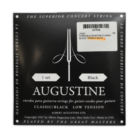 Augustine Classic/Black, low tension
