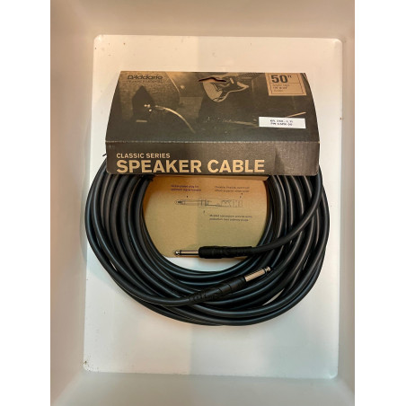 D'Addario Jack speaker cable 15 m.