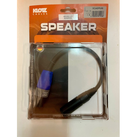 Klotz Speakon/Jack adaptor