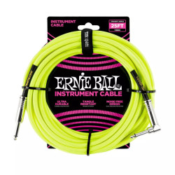 Ernie Ball PO6057 instrumentkabel 7,5 m., vinkel