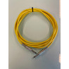 JG instrumentkabel 3 m. gul