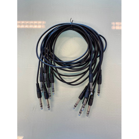 Patchkabler stereo 120 cm.