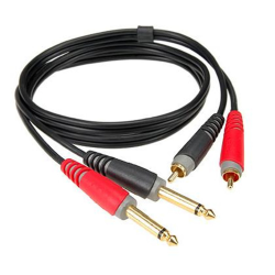 Klotz jack/phono 1 m. stereo