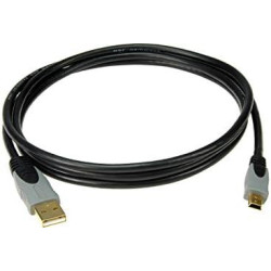 Klotz USB-A/miniUSB-B 4,5 m.