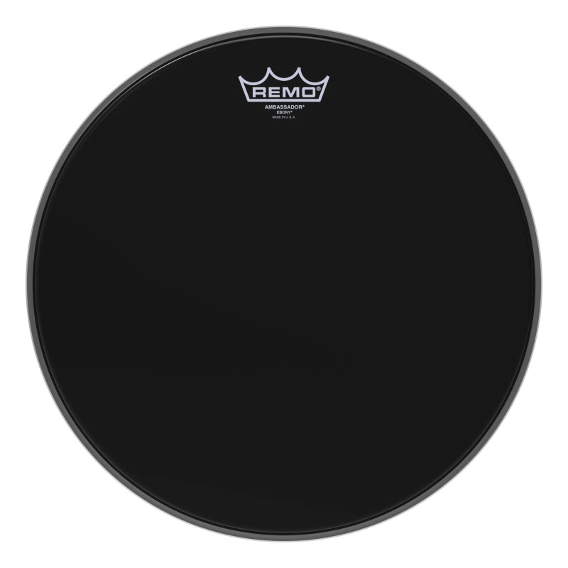 Remo 14" Ambassador Ebony