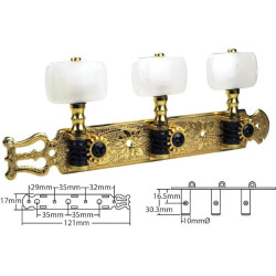 Gotoh Machine Heads - Gold