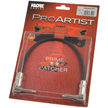 Klotz  Pro Artist patch kabel, 0,3m