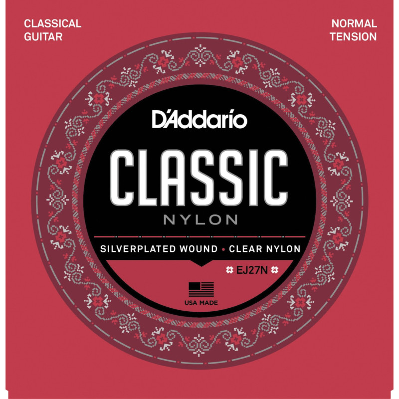 D'Addario EJ27N nylonstrenge
