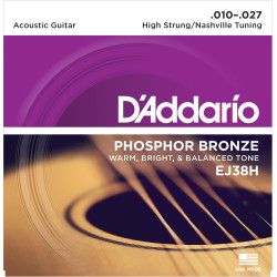 D'addario EJ38H Phosphor Bronze