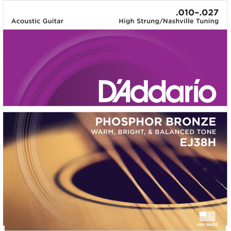 D'addario EJ38H Phosphor Bronze