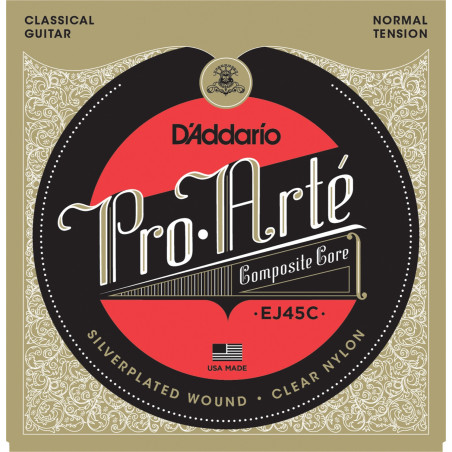 D'addario Pro Arte EJ45C nylonstrenge