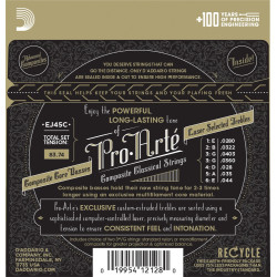 D'addario Pro Arte EJ45C nylonstrenge