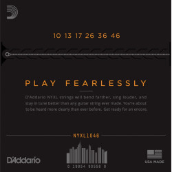 D'Addario NYXL 10-46 elguitarstrenge