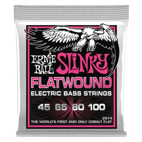 Ernie Ball Slinky Flatwound 45-100