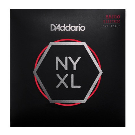 D'Addario NYXL 55-110 Long scale