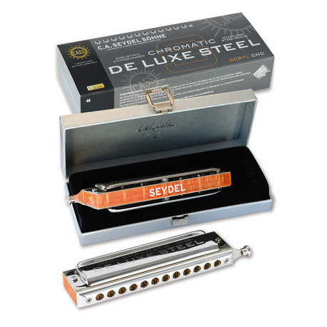 Seidel Deluxe Steel Chromatic mundharmonika