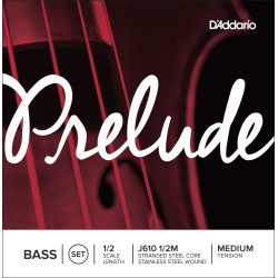 D'Addario Prelude kontrabas strenge J610 1/2M