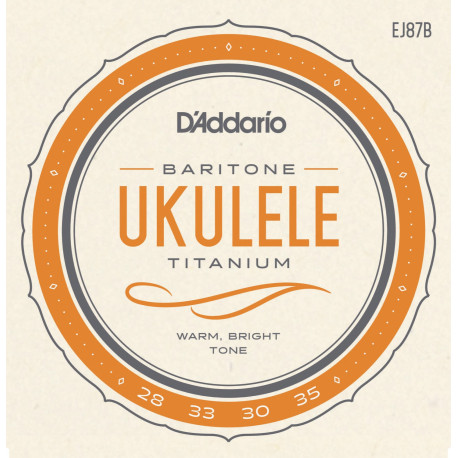 D'Addario EJ87B Bariton ukulele strenge