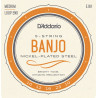 D'Addario EJ61 5-strenget banjo sæt med loop end