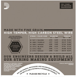 D'Addario XL Pure Nickel, Jazz medium 13-56