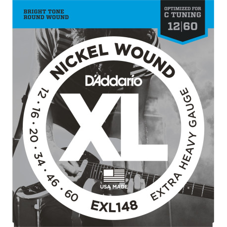 D'Addario XL Nickel wound, Extra heavy