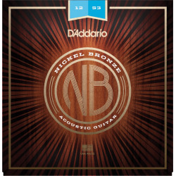 D'Addario Nickel bronze Akustisk 12-53