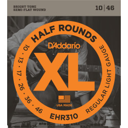 D'Addario XL Half rounds Regular light 10-46