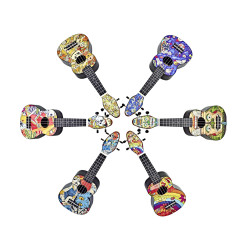 Keiki Ukulele pakke K2-68 Peace 68