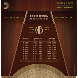 D'Addario NBM11541 Mandolinstrenge