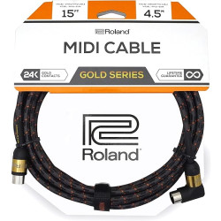 Roland RMIDI-G15A Midi Kabel Vinkel Stik 4.5M