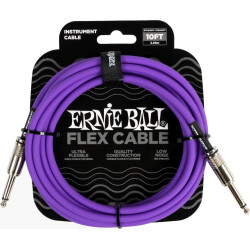 Ernie Ball 6415 UltraFlex Instrument Kabel 3M Lilla