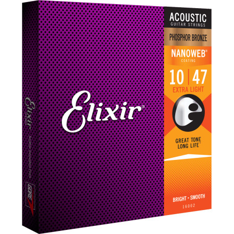 Elixir Nanoweb 10 - 47 Phosphor Bronze