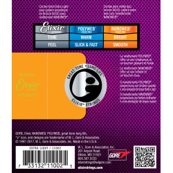 Elixir Nanoweb 10 - 47 80/20 Bronze