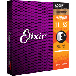 Elixir Nanoweb 11 - 52 Phosphor Bronze